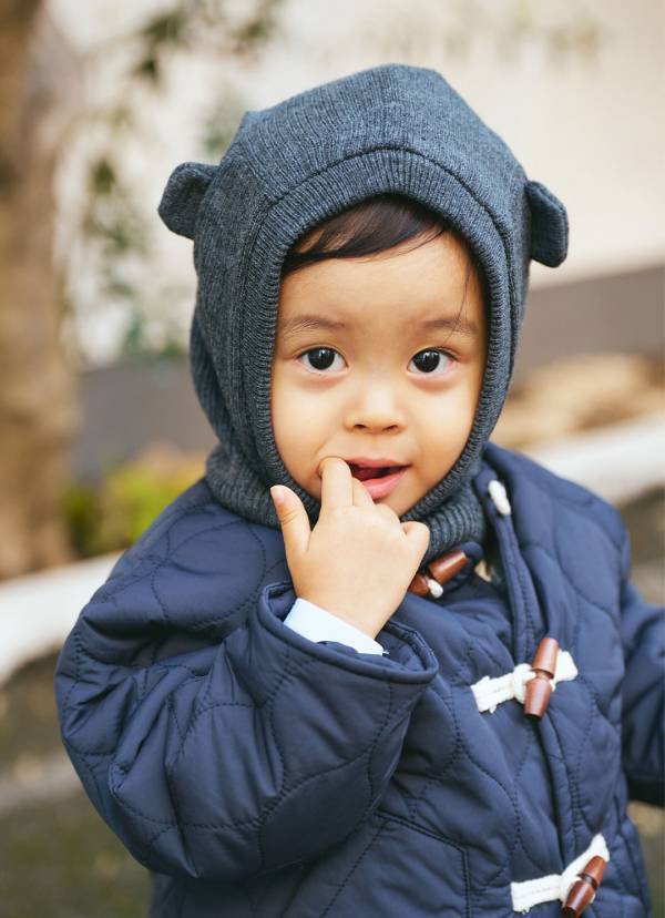 『ザラキッズ』のクマ耳帽が可愛すぎる！トラッドスタイルでつくる親子コーデ | HugMug