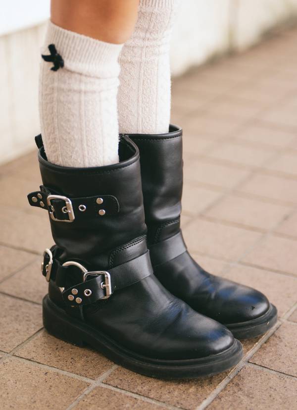 古着×ZARAが最強！おしゃれ親子の甘辛MIXコーデ | HugMug