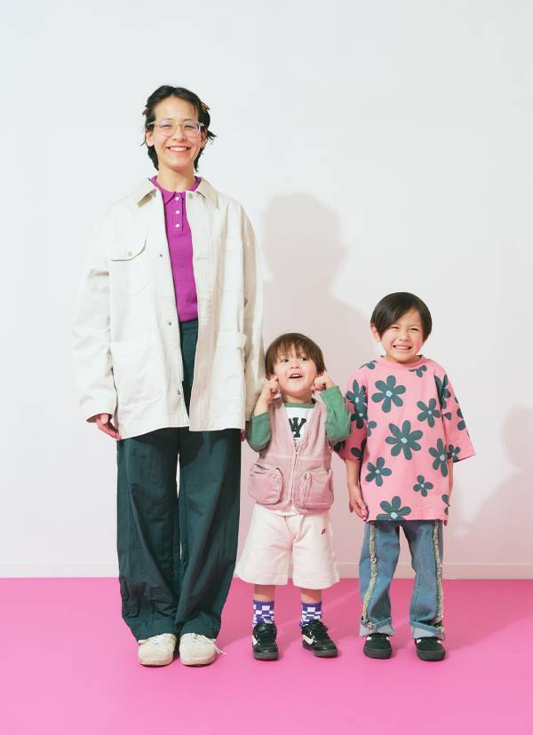 ユニクロ・GU・ZARA etc.プチプラだけで全身コーディネート【春のファミリーSNAP 8選】 | HugMug