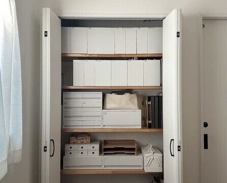 【無印良品】簡単&amp;おしゃれに片付く「子どものプリント整理術」。収納上手なママがレクチャー！ | HugMug