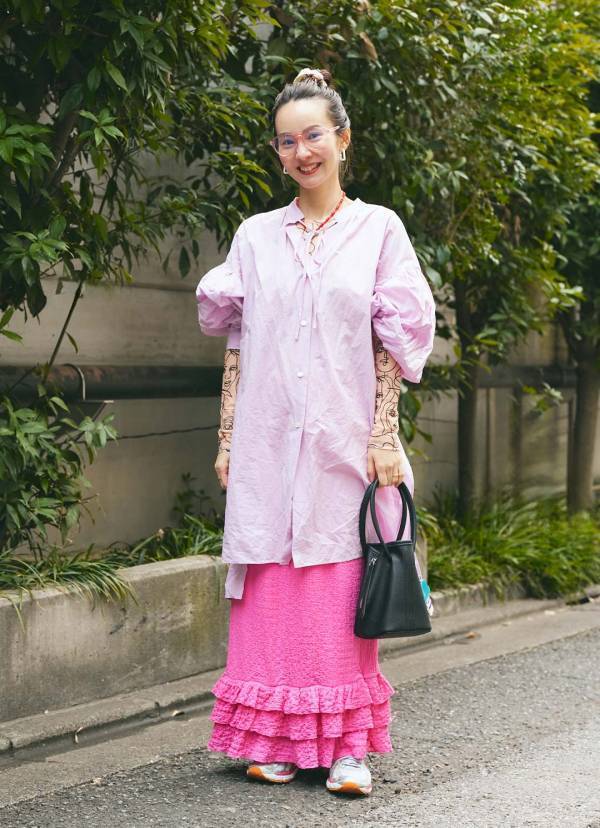 【おしゃれファミリーのお花見コーデ】ピンクで春ムード満開に♪ | HugMug