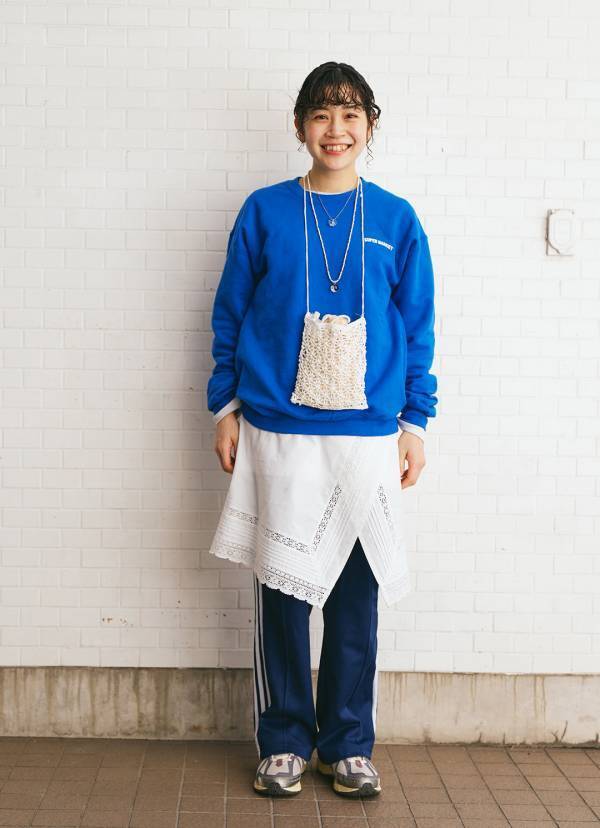 古着スウェットがそんなにおしゃれに！？おしゃれ親子の最旬春コーデ | HugMug