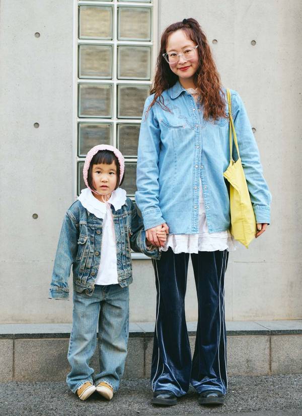 古着×プチプラのデニムコーデ！ レース使いでおしゃれ度爆上げ | HugMug