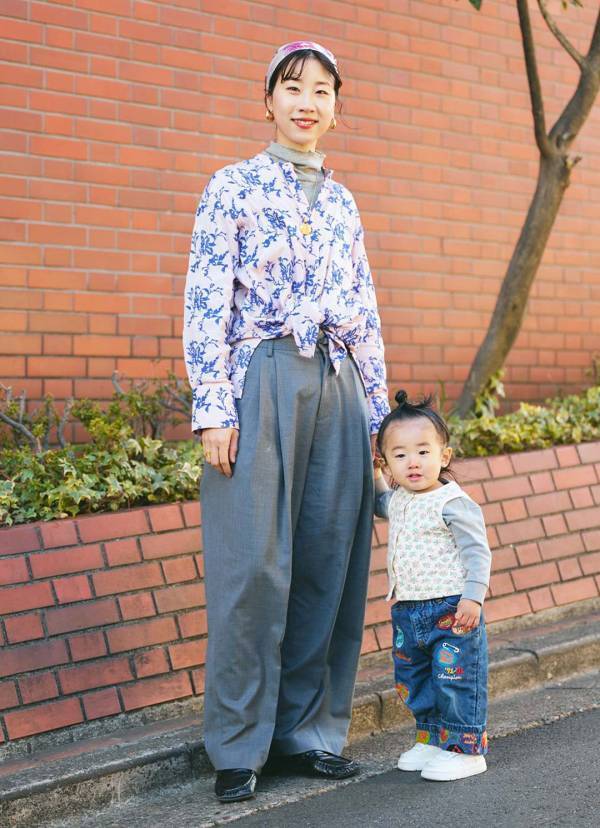 『無印良品』を使ったキッズコーデがおしゃれ！ワッペン付きデニムが超キュート♪ | HugMug