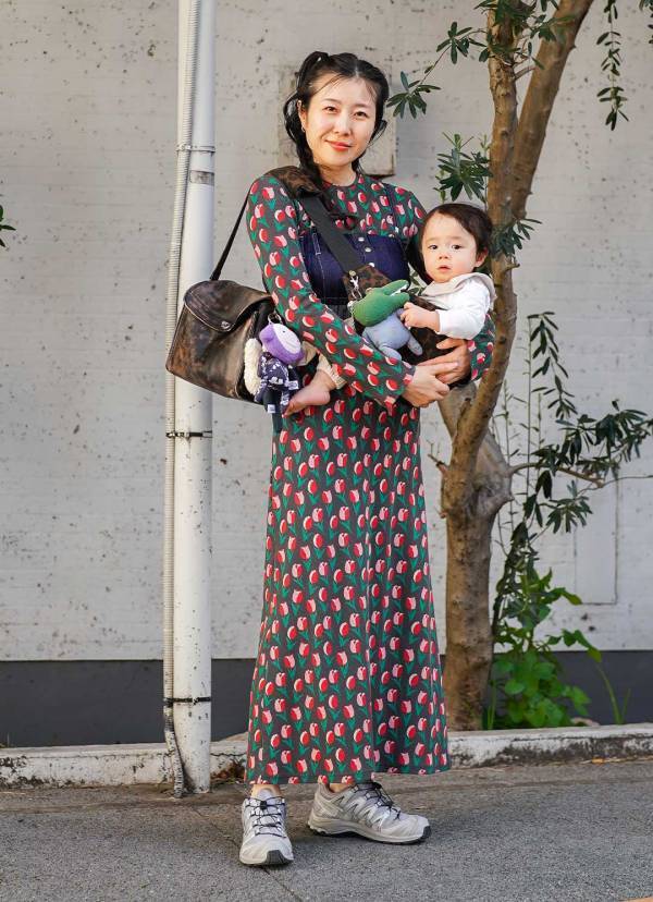 『西松屋』を使ったベビーコーデが可愛すぎ！  おしゃれ親子の技あり春コーデ | HugMug