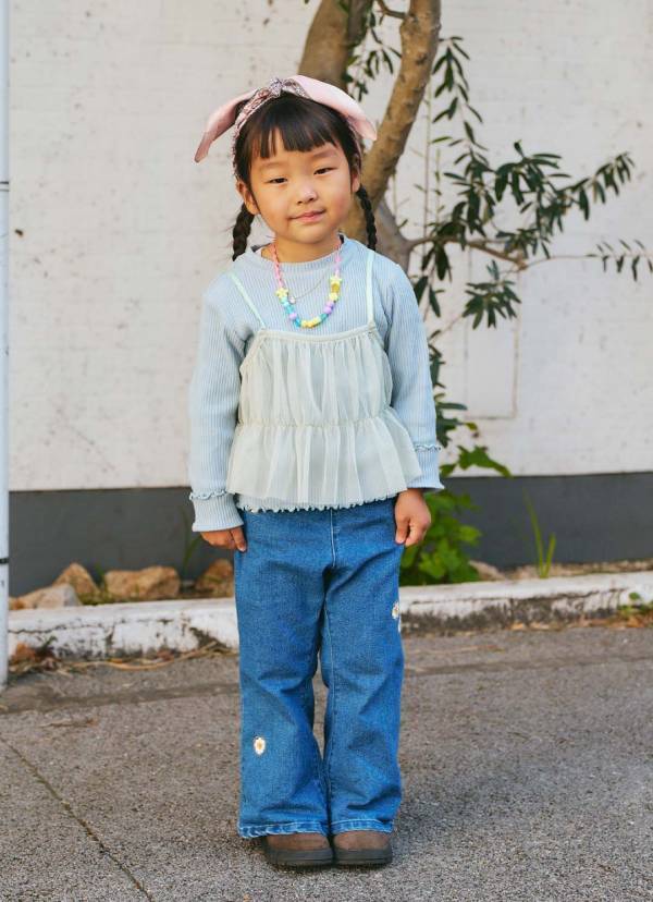 古着MIXでこなれ見えが叶う！ 親子でブルー×デニム爽やかリンク | HugMug