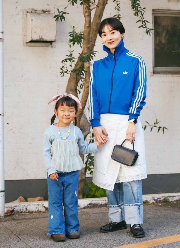 古着MIXでこなれ見えが叶う！ 親子でブルー×デニム爽やかリンク | HugMug