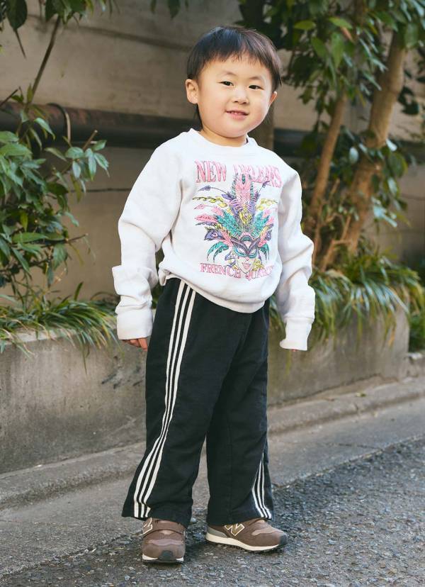 【おしゃれ家族の古着MIXコーデ】プリントTをシェアして仲良し度アップ | HugMug