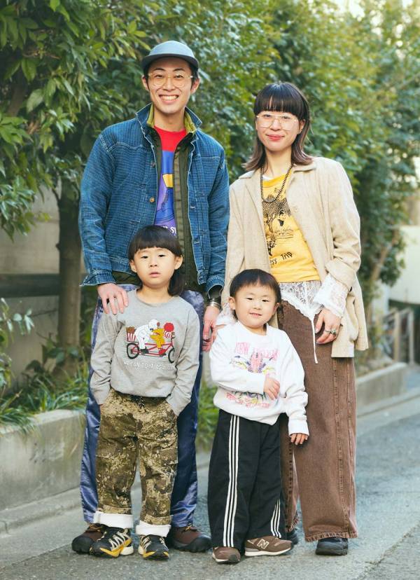 【おしゃれ家族の古着MIXコーデ】プリントTをシェアして仲良し度アップ | HugMug