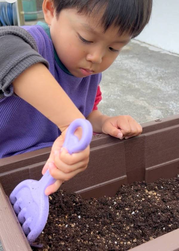 「子どもと家庭菜園に挑戦！」武智志穂の沖縄でのんびり双子育児 Vol.56 | HugMug