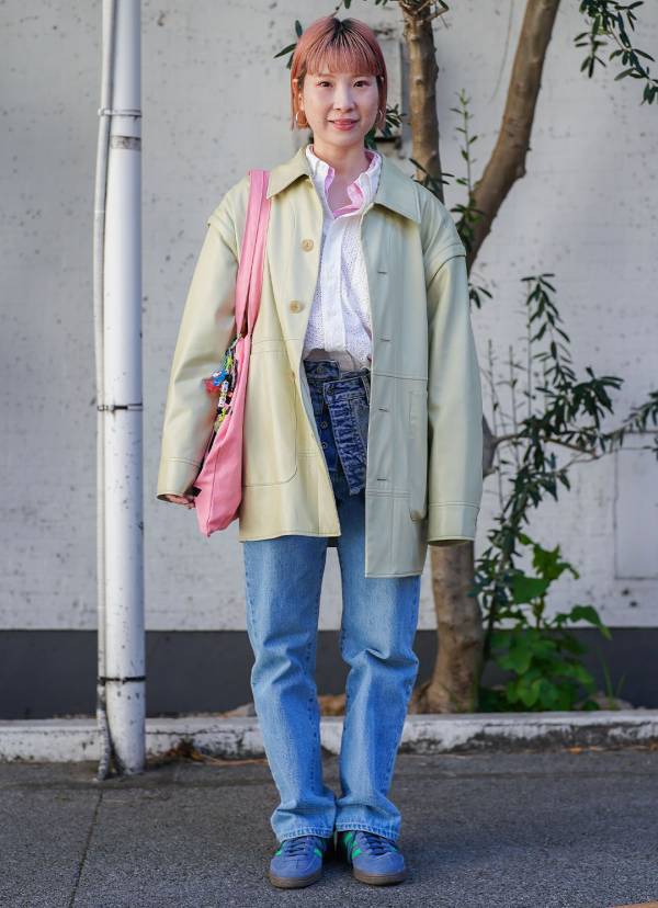 【春色デニムでつくる親子コーデ】ピンク×レッドを挿してハッピーに♪ | HugMug