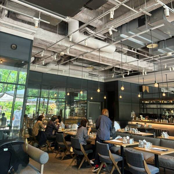 【青山】子連れランチは緑に囲まれた癒し空間「RACINES AOYAMA」がおすすめ！授乳室も完備 | HugMug