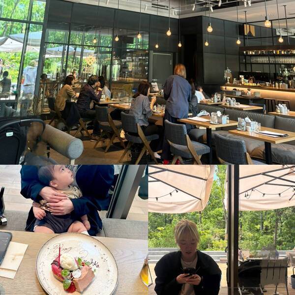 【青山】子連れランチは緑に囲まれた癒し空間「RACINES AOYAMA」がおすすめ！授乳室も完備 | HugMug