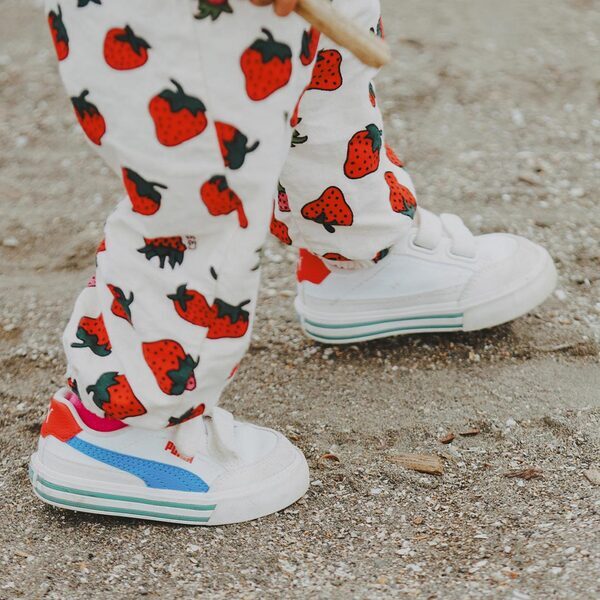 親子でバンダナを真知子巻き！ ヴィンテージ感溢れる夏コーデ | HugMug