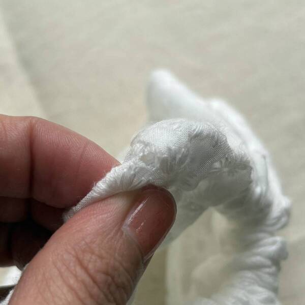 【GU】レースシュシュが簡単アレンジで流行のBIGサイズに早変わり！ | HugMug