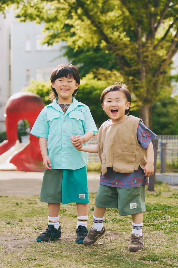 やっぱり『BEAMS』子ども服が最強！ 公園⇄タウン着回しキッズSNAP6選 | HugMug