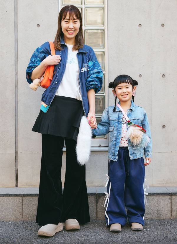 やっぱり「ZARA」が使える！ デニムジャケットをシェアした親子コーデ | HugMug