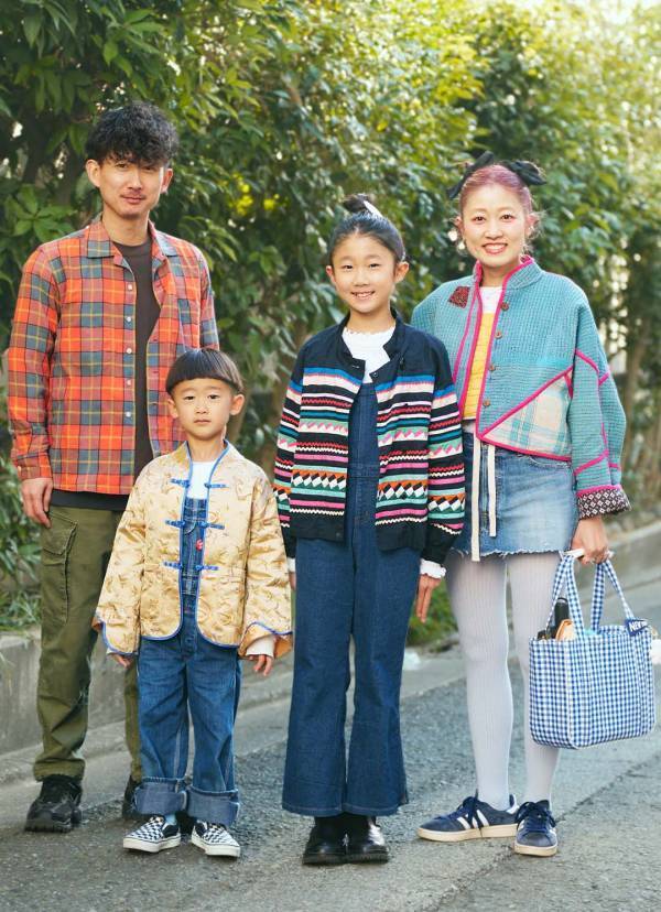 【古着好きなファミリーコーデ】個性派ジャケットで周りの視線をキャッチ！ | HugMug