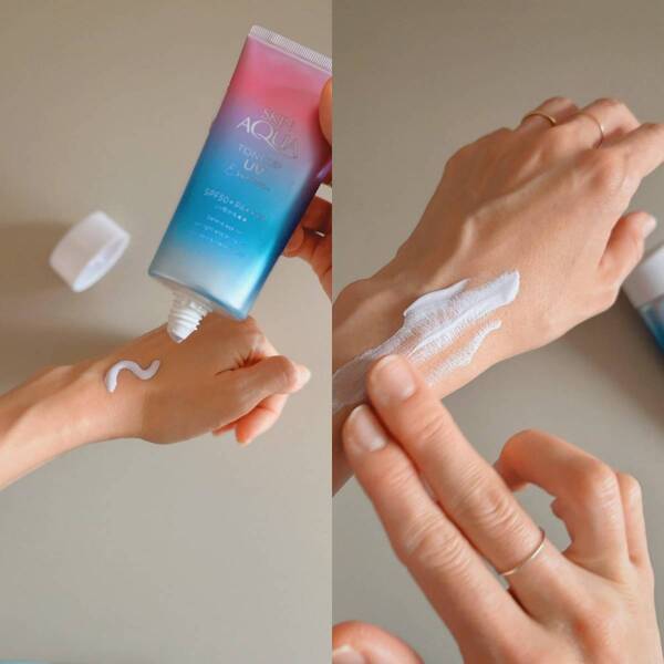 夏の神アイテム！トーンアップと日焼け対策が同時に叶う【スキンアクアトーンアップUV】 | HugMug