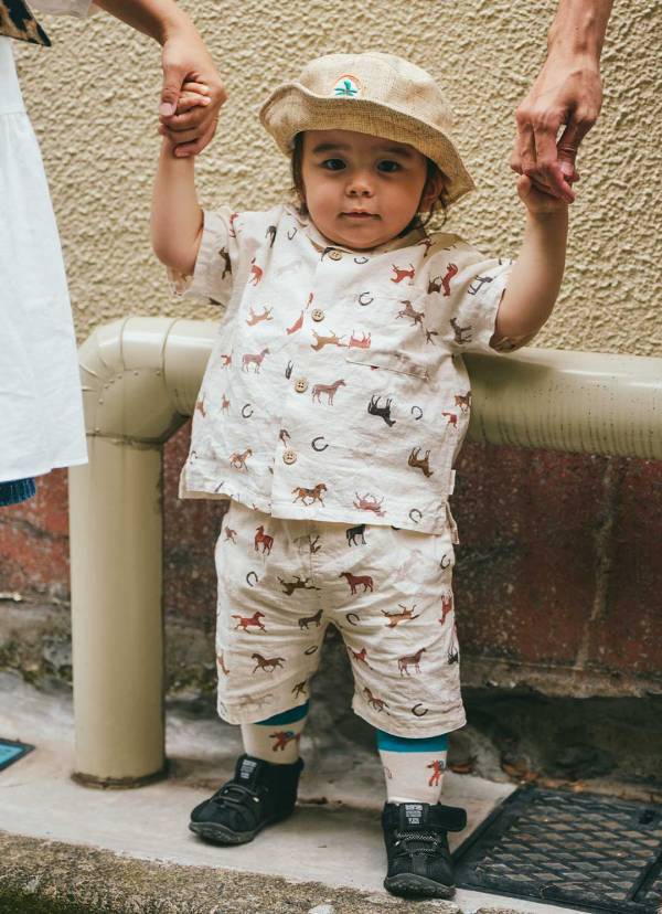 プチプラでつくる！ アニマル柄をシェアしたファミリーコーデ術 | HugMug