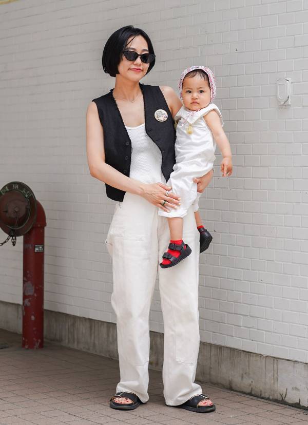 失敗しないホワイトコーデ！ 夏に真似したい親子リンクスタイル | HugMug