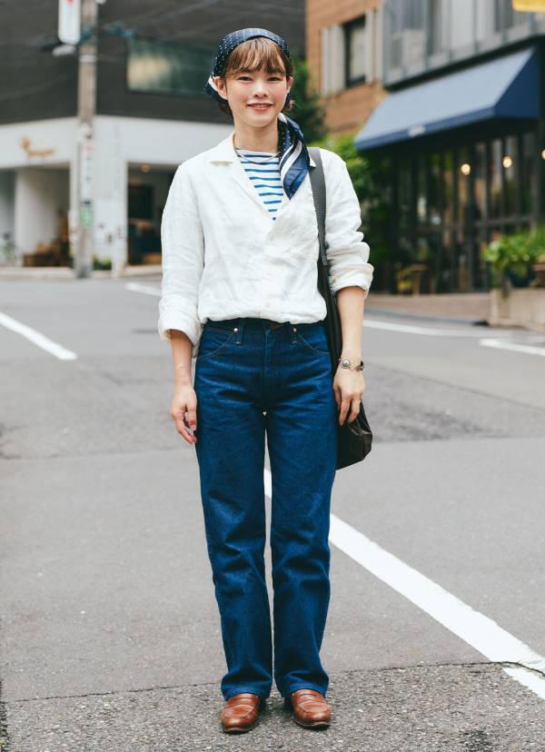 【ZARA】のトップスで一気に夏ムード！ ブルー×ホワイトで爽やか親子コーデ | HugMug