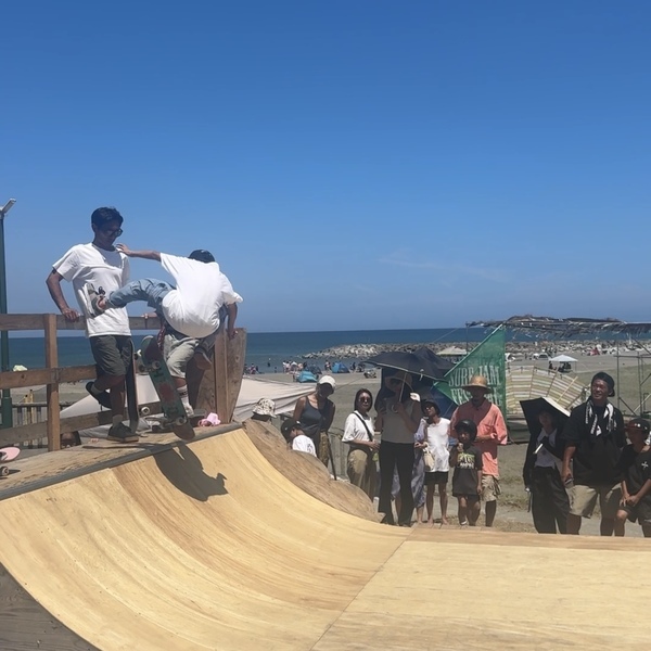 【千葉・大原海水浴場】海辺でスケート！？「SURF JAM festival 2025」が親子で楽しめて最高 | HugMug