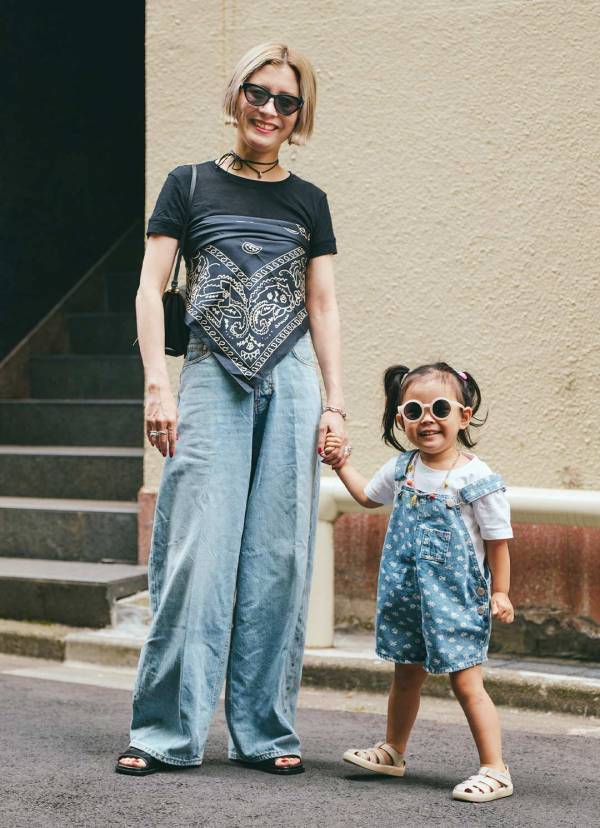 キッズのアクセサリーは【ZARA】がおすすめ！ デニム好き親子の夏コーデ | HugMug