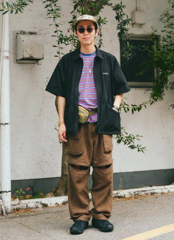 アウトドアMIXでおしゃれ度爆上げ！ ママのタイダイ柄ワンピで視線をキャッチ | HugMug