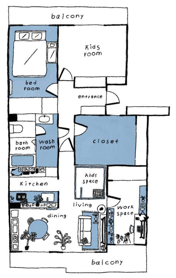 センスのいい家族が暮らす家【vol.19 多様テイストを心地よくまとめる家・ヤソメユウヤさん、千晴さん邸】 | HugMug