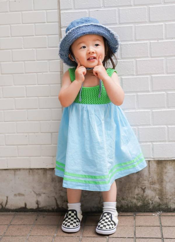 【ギャップ】ワンピが主役！ 動ける夏のお出かけスタイル | HugMug