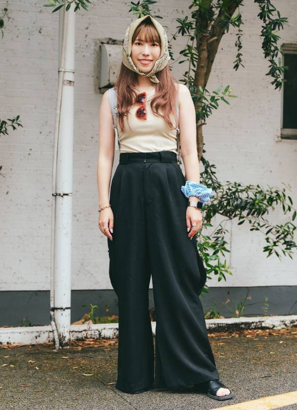 そのバンダナ【GU】なの！？ 公園にも行けちゃう大人カジュアルコーデ。 | HugMug