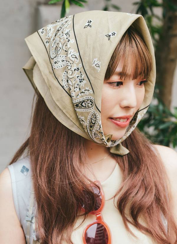 そのバンダナ【GU】なの！？ 公園にも行けちゃう大人カジュアルコーデ。 | HugMug