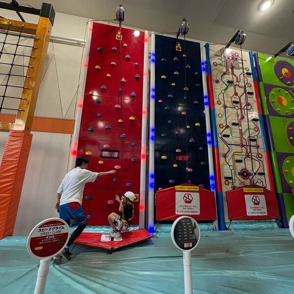 屋内アスレチック【トンデミ平和島】親子でスリル満点のクライミング＆トランポリン体験 | HugMug