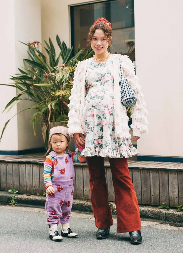 ヴィンテージの花柄ワンピ×ウエスタンブーツで甘辛MIXコーデ！ | HugMug