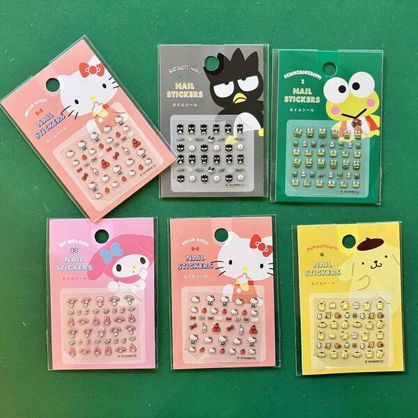 ありがとう【ダイソー】！！サンリオネイルシール種類豊富で100円！ジェルネイルで簡単長持ち | HugMug