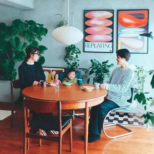 センスのいい家族が暮らす家【ダイニングスペース17選】 | HugMug