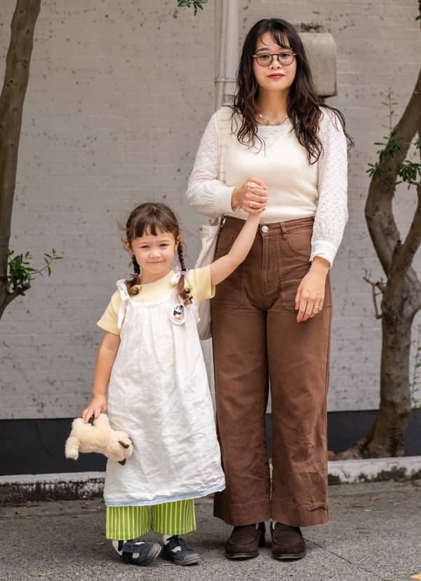 【ハンドメイド × ヴィンテージ】がおしゃれすぎ！秋カラーで親子コーデ | HugMug