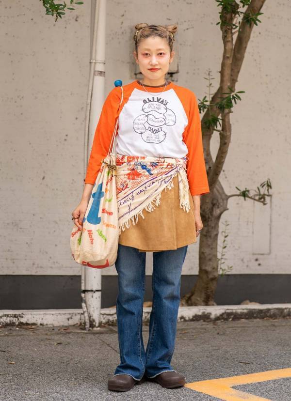 古着MIXでおしゃれ度爆上げ！ 親子でハッピーオレンジをシェア♪ | HugMug