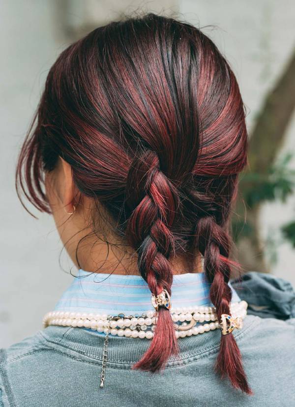 チェック×タイダイ染めで秋を満喫！ おしゃれ親子のリンクコーデ | HugMug