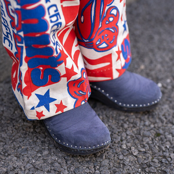 大人アメカジコーデのお手本！ヴィンテージの総柄パンツとリーバイスを大胆に取り入れ | HugMug