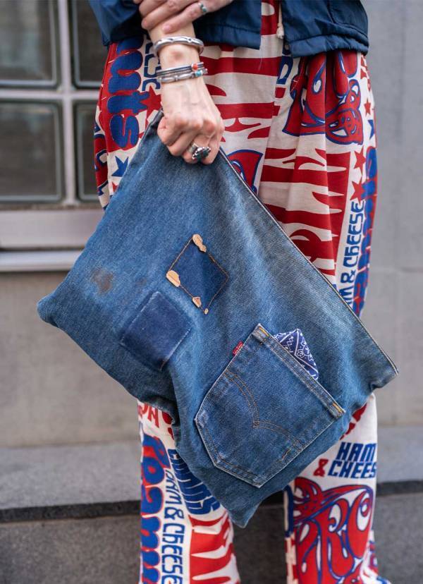 大人アメカジコーデのお手本！ヴィンテージの総柄パンツとリーバイスを大胆に取り入れ | HugMug