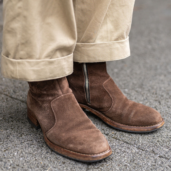 「ZARA」でつくる秋コーデがおしゃれ！季節感を意識した素材選びに拍手！ | HugMug