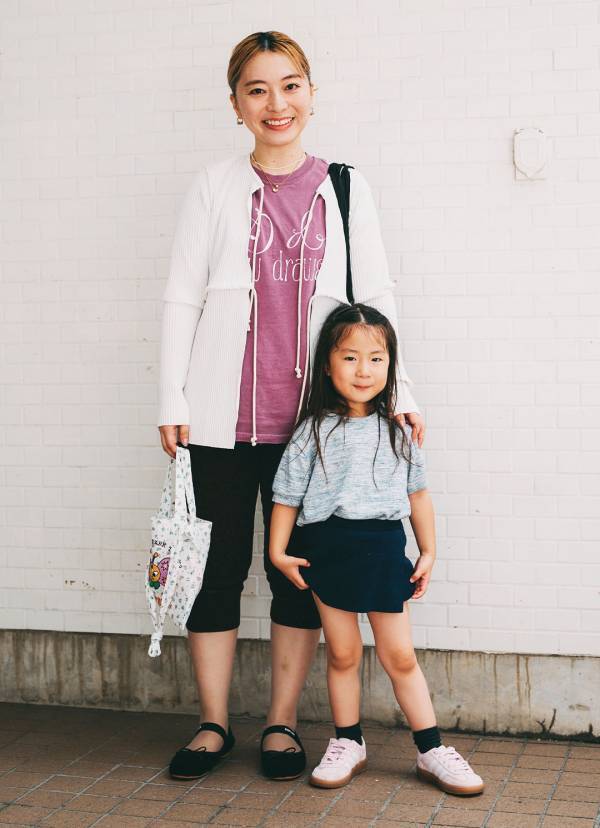 「ZARA」でつくるコーデが可愛すぎ！ トーンを揃えた秋の親子リンク | HugMug