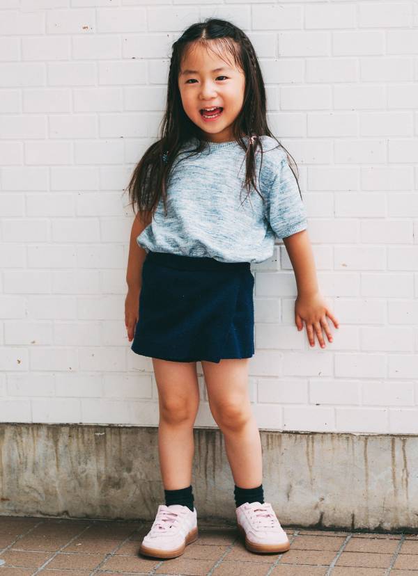 「ZARA」でつくるコーデが可愛すぎ！ トーンを揃えた秋の親子リンク | HugMug