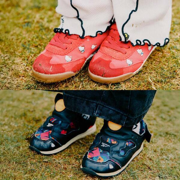 【関西おしゃれキッズスナップ】注目度120％！派手柄スニーカー7選 | HugMug