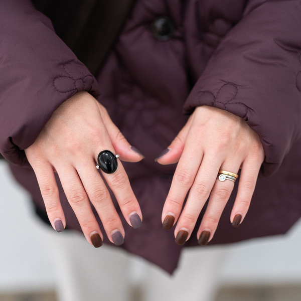 【アウター】花柄・刺繍のアウターが可愛い！ 冬のおしゃれファミリースナップ | HugMug