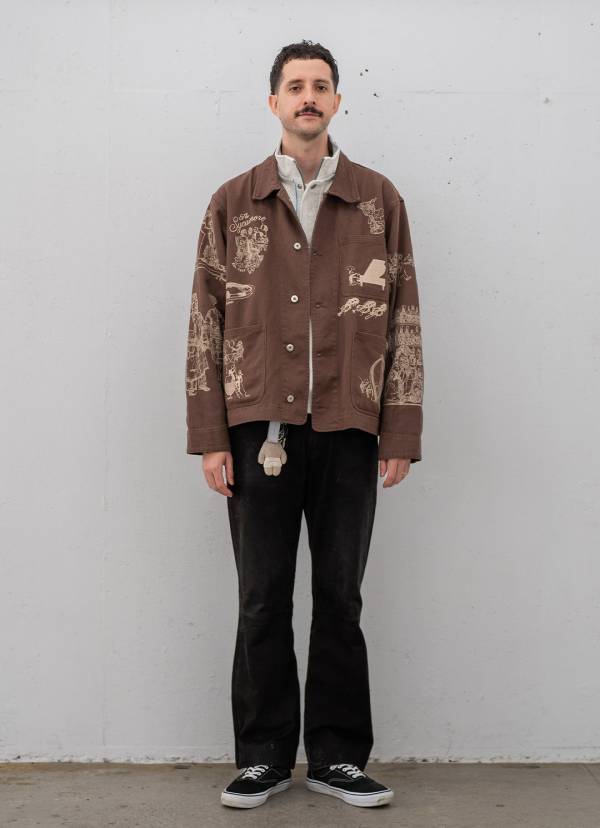 【アウター】花柄・刺繍のアウターが可愛い！ 冬のおしゃれファミリースナップ | HugMug