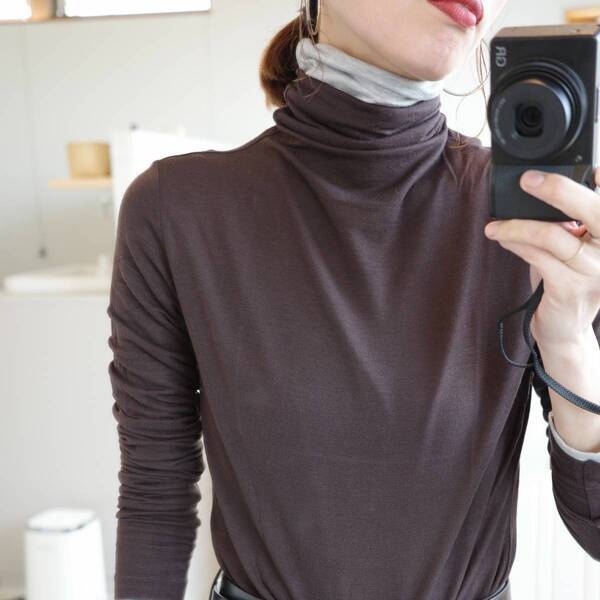 【UNIQLO : C】極暖ヒートテックタートルがあったか可愛い！即こなれ見えコーデのご紹介 | HugMug