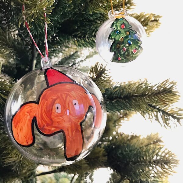 材料は【DAISO】で揃っちゃう！簡単クリスマスオーナメントを子どもと一緒に作ろう！ | HugMug